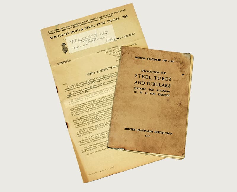 Historic engineering documents